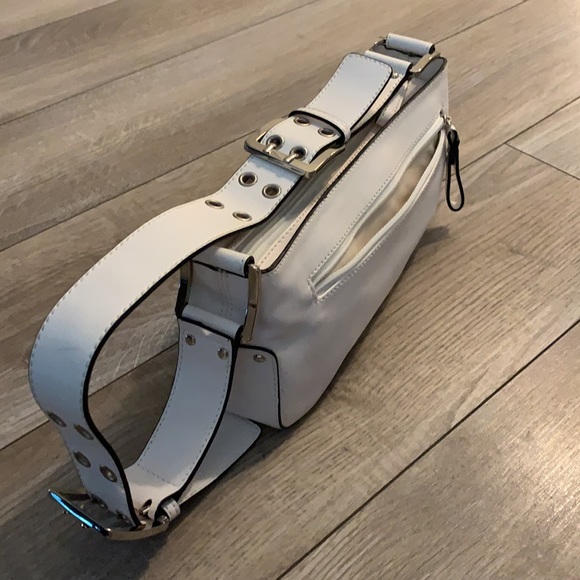 Guess - White Leather Purse - Handbag - Picture 3 of 8